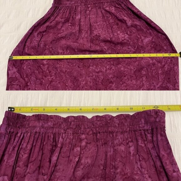 Good Earth Clothing 2 Piece Maxi Skirt & Top Separates Batik Rayon Lightweight - Picture 5 of 8